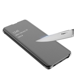 Husa Flip View pentru Samsung Galaxy A70-Black