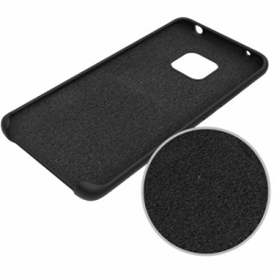 Husa Huawei Mate 20 - Silicone Case Soft Flexible Rubber Cover-Neagra