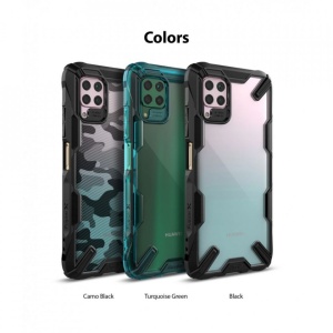Husa Huawei P40 Lite- Ringke Fusion X- Camo Black