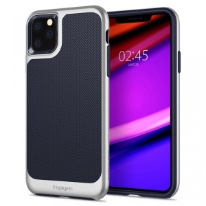 Husa Iphone 11 PRO MAX -Spigen Neo Hybrid -Arctic Silver
