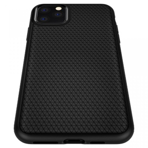 Husa Iphone 11 PRO -Spigen Liquid Air- Negru mat