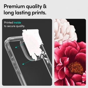 Husa Iphone 12- Spigen Cyrill Cecile -Red Floral