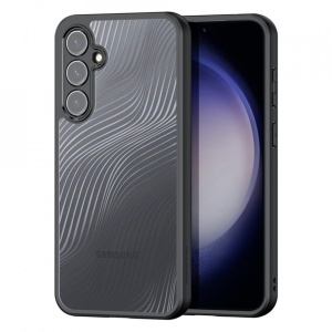 Husa Samsung Galaxy A25 Dux Ducis Aimo transparenta cu margini negre