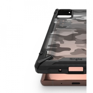 Husa Samsung Galaxy Note 20- Ringke Fusion X- Camo Black