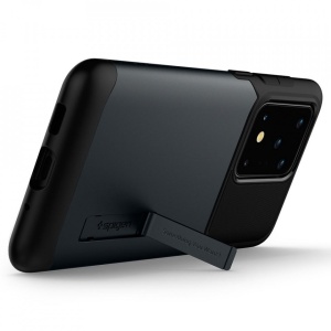 Husa Samsung Galaxy S20 Ultra -Spigen Slim Armor - Metal Slate
