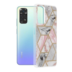 Husa Xiaomi Redmi Note 11 /Note 11s -Marble Pink
