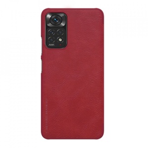 Husa Xiaomi Redmi Note 11/ Note 11s - Nillkin Qin Leather Case Rosie