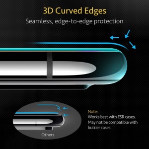 Sticla securizata Iphone 11 PRO -ESR Screen Shield 3D -margine neagra