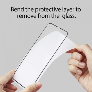 Sticla securizata Iphone 11 PRO -Spigen Glass FC-margine neagra