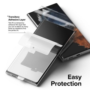 Folie protectie Samsung Galaxy S23 Ultra-Ringke Dual Easy x 2