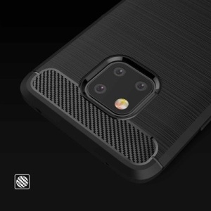 Husa Huawei Mate 20 PRO -Carbon Series-Neagra