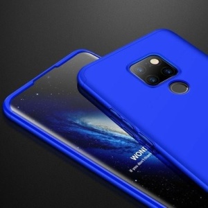 Husa Huawei Mate 30 Lite -GKK 360 Front and Back Case Full Body Cover - Albastra