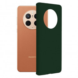 Husa Huawei Mate 50 Pro -Soft Edge Silicone Verde inchis