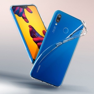 Husa Huawei P20 Lite -Spigen Liquid Crystal -Crystal Clear