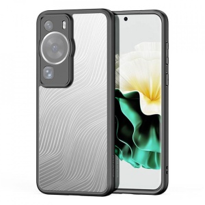 Husa Huawei P60 Pro Dux Ducis Aimo transparenta cu margini negre