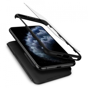 Husa Iphone 11 PRO MAX - Spigen Thin Fit 360-Black