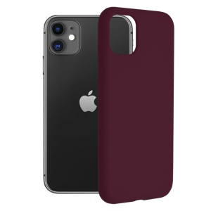Husa iPhone 11 -Soft Edge Silicone Plum