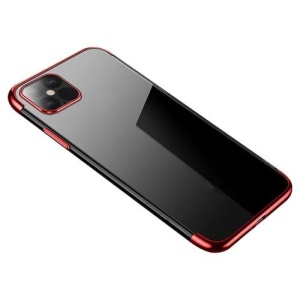 Husa Iphone 12 PRO MAX -Clear Color case gel-Margine rosie