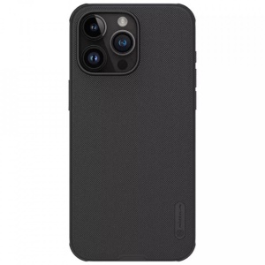 Husa iPhone 15 Pro -Nillkin Super Frosted Shield Case Neagra