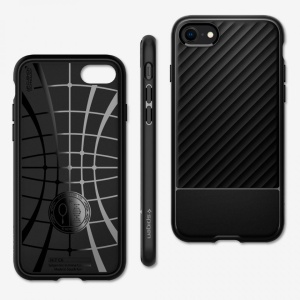 Husa Iphone SE 3 (2022)/SE 2 (2020)/7/8 -Spigen Core Armor -Neagra