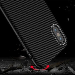Husa iPhone XS Max- iPaky Bumblebee Neo Hybrid cu rama aurie