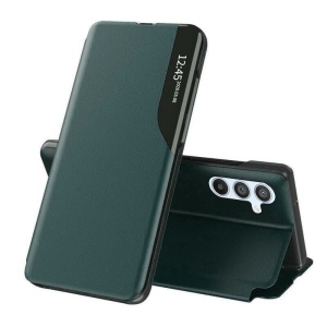 Husa Samsung Galaxy A34 5G -Eco Leather View Case verde inchis