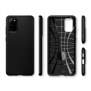 Husa Samsung Galaxy S20 Plus -Spigen Liquid Air- Negru mat