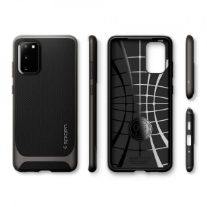 Husa Samsung Galaxy S20 Plus- Spigen Neo Hybrid - Gunmetal