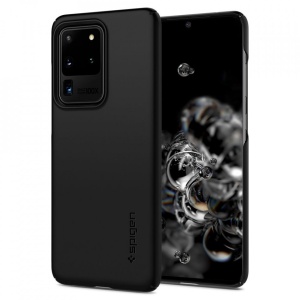 Husa Samsung Galaxy S20 Ultra- Spigen Thin Fit -Black