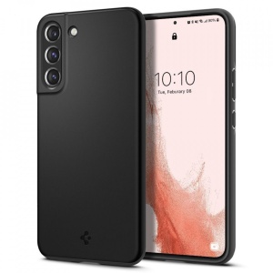Husa Samsung Galaxy S22 - Spigen Thin Fit -Black