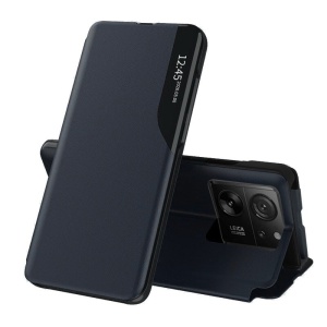 Husa Xiaomi 13T / 13T Pro -Eco Leather View Case albastru inchis