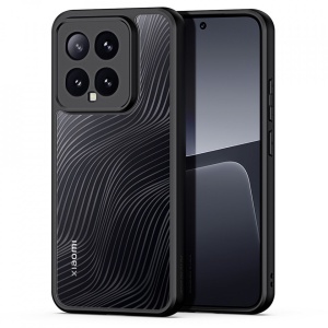 Husa Xiaomi 14 Dux Ducis Aimo transparenta cu margini negre