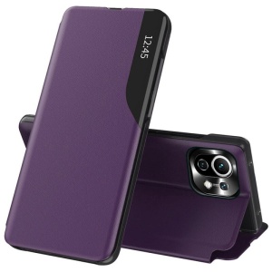 Husa Xiaomi Mi 11 Lite -Eco Leather View Case-Purple