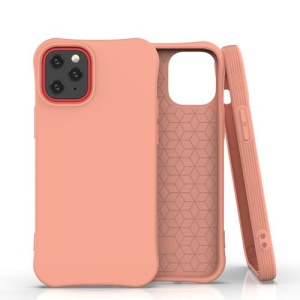 Husa Iphone 12 PRO /Iphone 12 -Soft Color Case flexible gel-portocalie