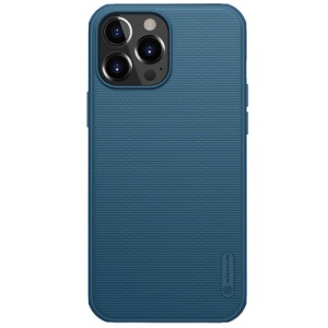Husa Iphone 13 Pro -Nillkin Super Frosted Shield Case Albastra