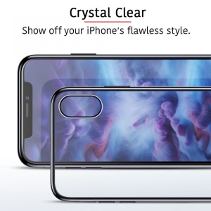 Husa Iphone XS /Iphone X -ESR Essential Crown- Margine Neagra