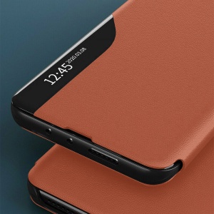 Husa Samsung Galaxy A22 4G / M22 4G-Eco Leather View Case-orange