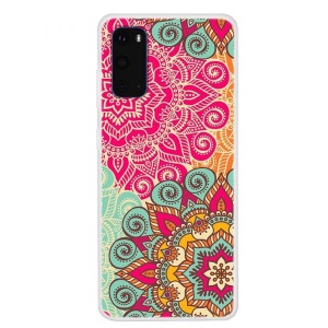 Husa Samsung Galaxy S20 - Matt Printing Soft TPU-Mandala