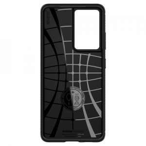 Husa Samsung Galaxy S21 Ultra - Spigen Rugged Armor -Neagra