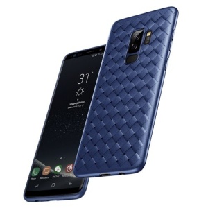 Husa Samsung Galaxy S9 Plus-Baseus BV Weaving Case -Albastra