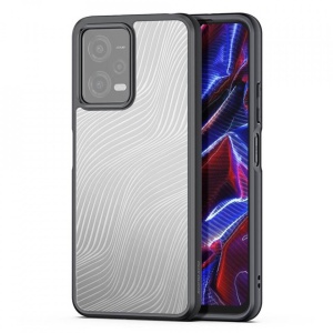 Husa Xiaomi Redmi Note 12 5G / Poco X5 Dux Ducis Aimo transparenta cu margini negre