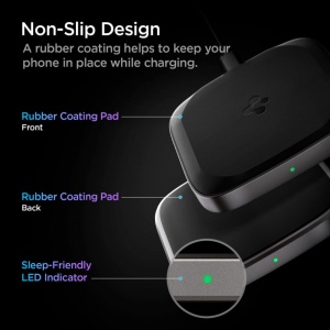 Incarcator wireless universal Spigen PF2004 PowerArc 15W