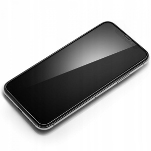 Sticla securizata Iphone XR -Spigen Glass FC-margine neagra