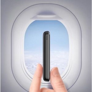 Baterie externa Baseus Mini S Bracket Power Bank 10000mAh- Neagra