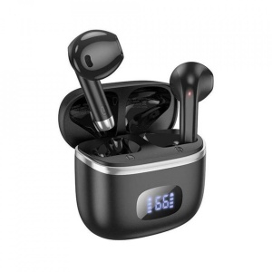 Casti Wireless de la Hoco EQ1 - TWS, Bluetooth 5.3, LED Digital Display negre
