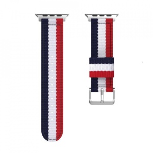 Curea Apple Watch 4 44MM-Tech Protect Welling- Navy/Red