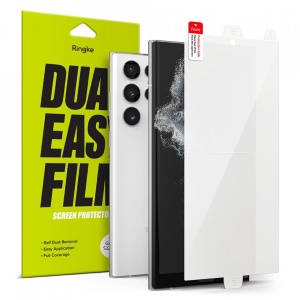 Folie protectie Samsung Galaxy S22 Ultra-Ringke Dual Easy x 2