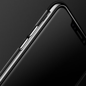 Husa  Samsung Galaxy A40 -cu gel transparent Ultrathin-margine albastra