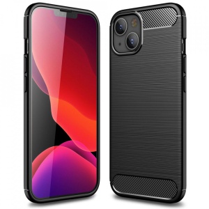 Husa Apple iPhone 13-Carbon Series-Black