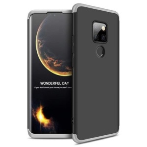 Husa Huawei Mate 20 -GKK -Neagra cu argintiu